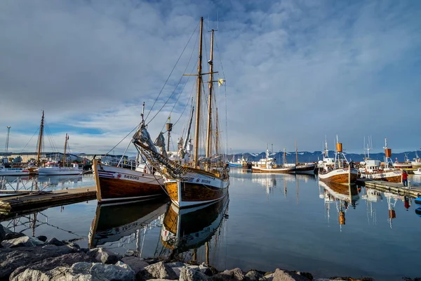 Avistamiento de ballenas en Husavik, Islandia —  Fotos de Stock