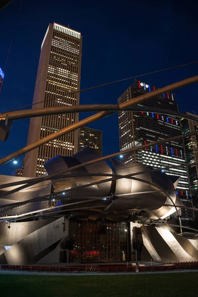 Jay Pritzker Music Pavilion, Chicago — Stock Photo, Image