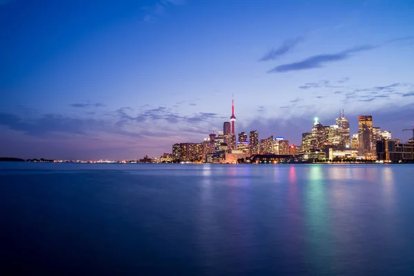 Skyline of Toronto in Canada — Stock Photo, Image