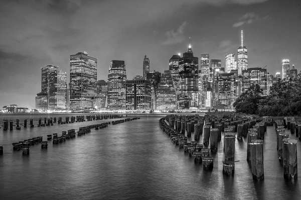 Utsikt över Manhattan i New York City — Stockfoto