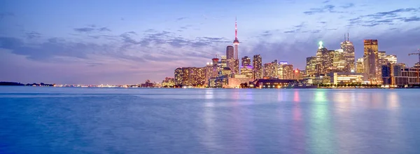 Skyline de Toronto no Canadá — Fotografia de Stock