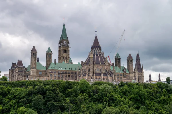 Το Κοινοβούλιο του Καναδά στην Οττάβα — Φωτογραφία Αρχείου