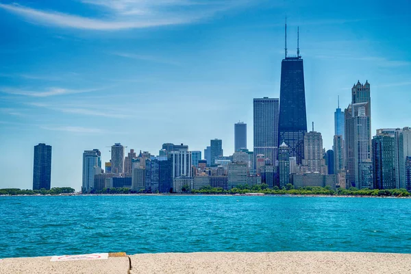 Chicago downtown skyline — Stock Fotó