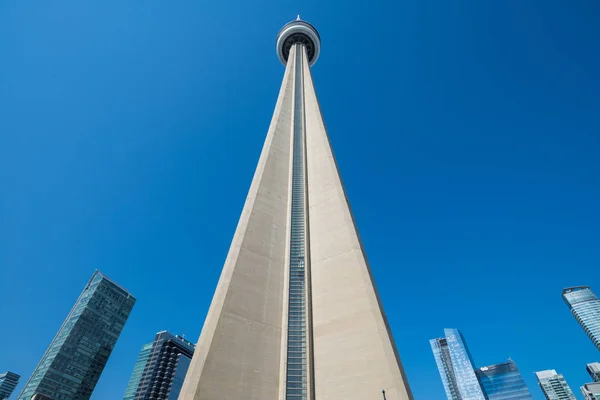 CN Tower em Toronto, Canadá — Fotografia de Stock