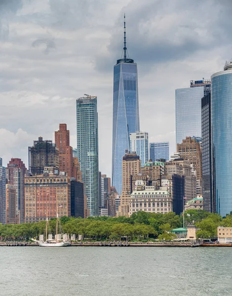 Manhattan, New York manzarası — Stok fotoğraf