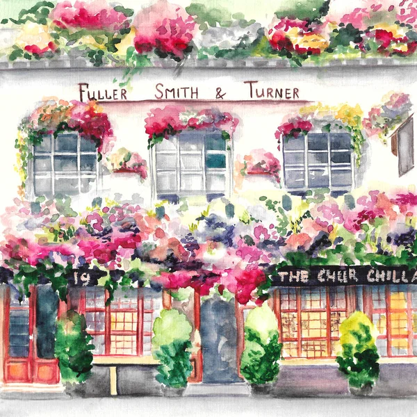 sokak yazlık ve çiçekler