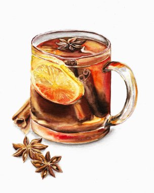Bir fincan çay.