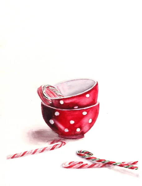 kırmızı su bardağı kış tatlılar