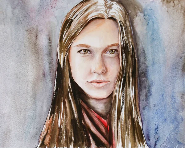 Genç Bayan portresi 