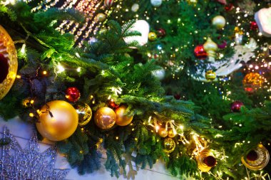 Noel dekorasyon köknar ağacı Garland