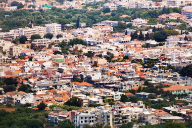 güneşli bir gün, Rodos Cityscape