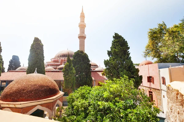 Antiga mesquita otomana em Rodes — Fotografia de Stock