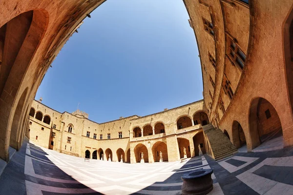 Дворец Великого Магистра, Родос — стоковое фото