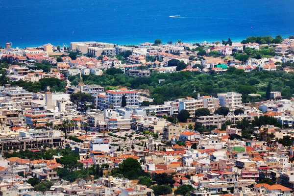 Rhodes in sunny summer day — Stock Photo, Image