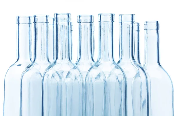 Leere Glasweinflaschen — Stockfoto
