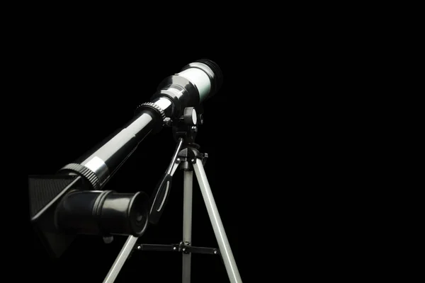 Telescope on tripod standing — Stock Photo, Image