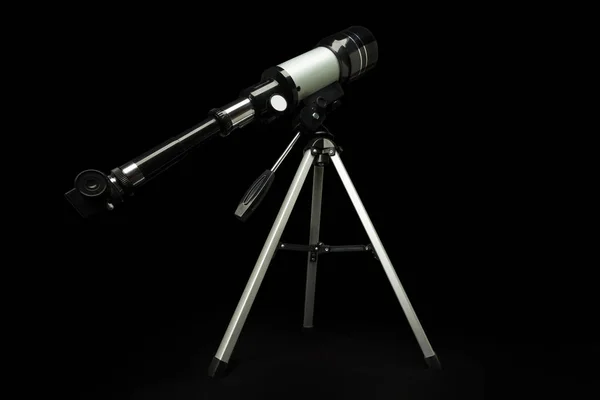 Telescope on tripod standing — Stock Photo, Image