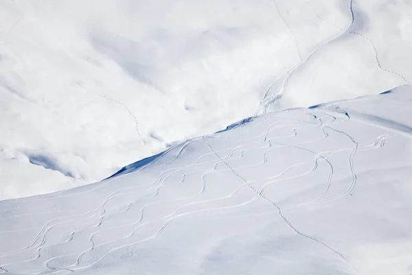 Téli snowcapped hegyek hill — Stock Fotó