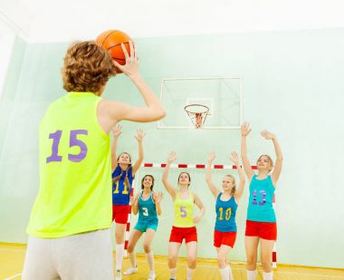 Genç basketbol takımı