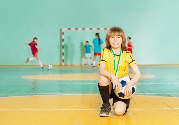 Préadolescence sportive enfants — Photo
