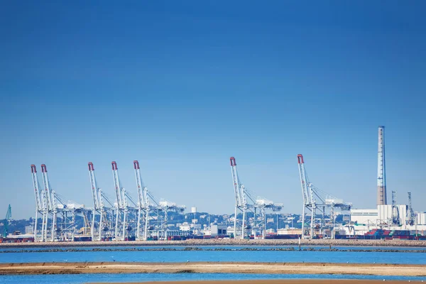 Vista do Porto de Le Havre — Fotografia de Stock