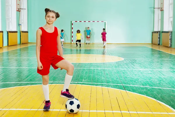 Niños preadolescentes deportivos — Foto de Stock