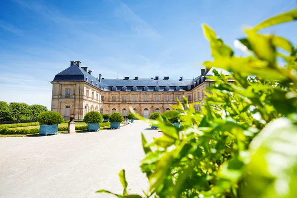 Champlitte Chateau Seu Jardim Verão França — Fotografia de Stock