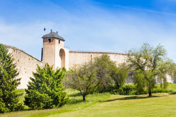 Torre Muralha Defensiva Cidadela Principal Atração Turística Besancon França — Fotografia de Stock