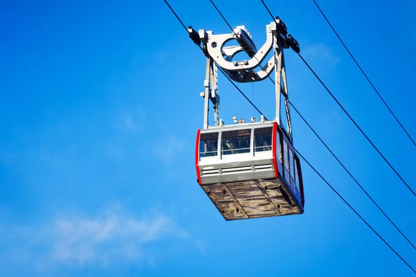 Roosevelt Island areal tramway system capsule, NY — Stok fotoğraf