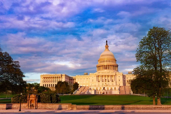 Capitolio de los Estados Unidos Vista del Congreso — Foto de Stock