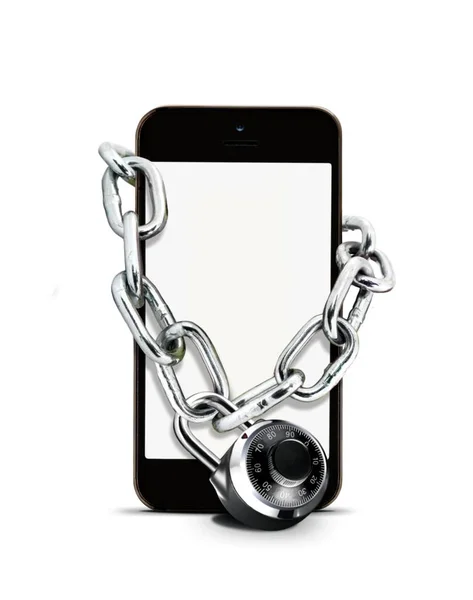 Smart phone security concept — Stock Photo, Image