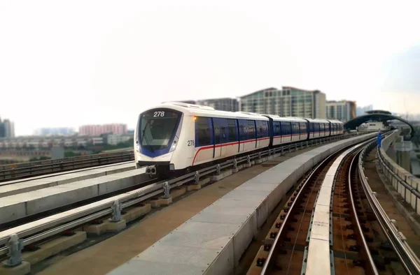 stock image Light Rail Train on the move