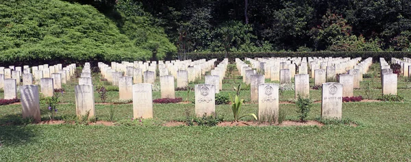 Taiping Perak Malásia Junho 2020 Cemitério Guerra Taiping Local Descanso — Fotografia de Stock