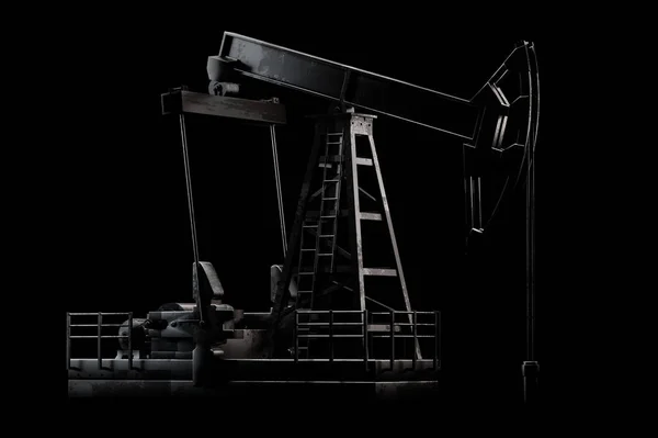 Petrol derrick siluet