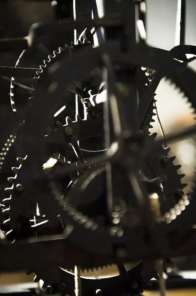 Siluet eski gearmechanism