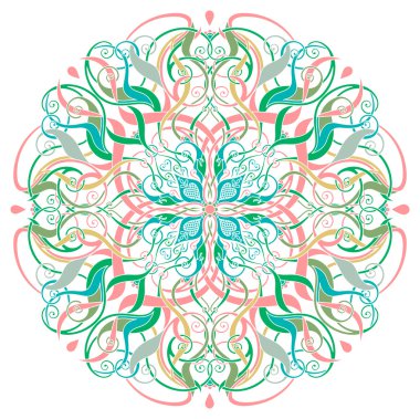 floral decorative pattern