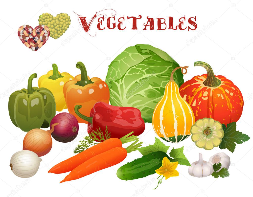 I love vegetables