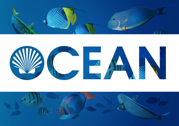 океан с рыбами
