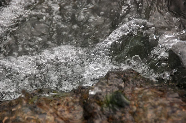 Der Fluss Sava und sein klares Wasser — Stockfoto