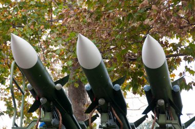 Anti-hava füzeleri louncher üzerinde