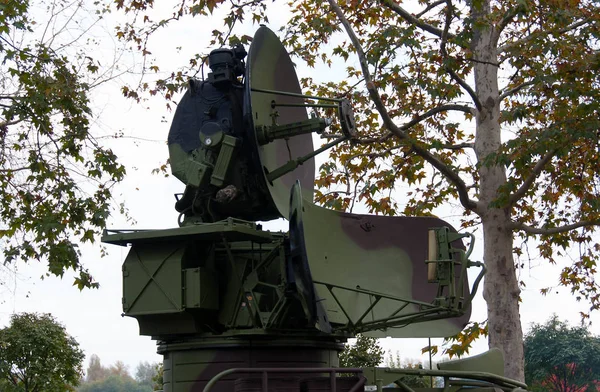 Vojenský radar, průvod, Novi Sad, Srbsko — Stock fotografie