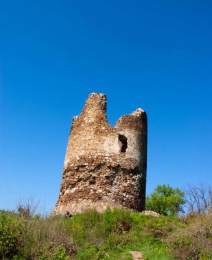 Kule ve duvar, kale Roma Dönemi kalıntıları