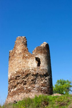 Kule ve duvar, kale Roma Dönemi kalıntıları