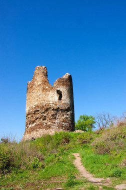 Kule ve duvar, kale Roma Dönemi kalıntıları