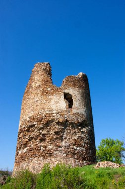 Kule ve duvar, kale Roma Dönemi kalıntıları
