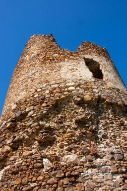 Kule ve duvar, kale Roma Dönemi kalıntıları