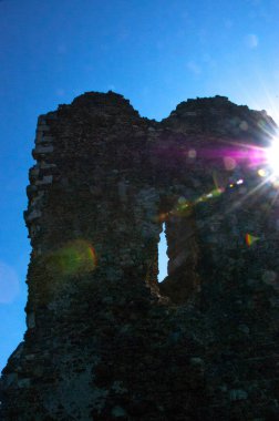 Kule ve duvar, kale Roma Dönemi kalıntıları