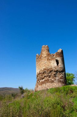 Kule ve duvar, kale Roma Dönemi kalıntıları