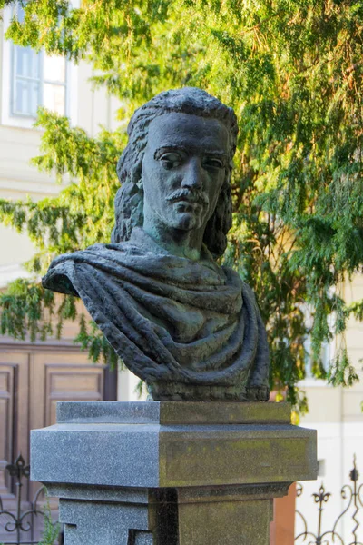 Bust of the poet — Stock Photo, Image