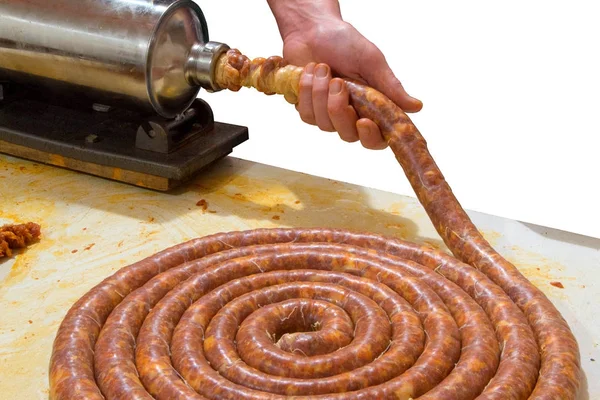 El ile doldurma sosis